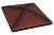 картинка Клинкерный колпак KING KLINKER 445x585x106мм Дикое вино (04)
